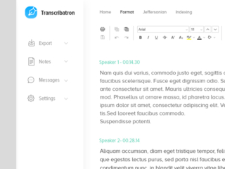 Transcription Web App