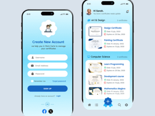 Certificates Manager App
